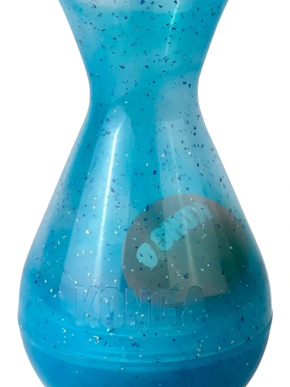 NWT Kong Blue Speckled Tipsy Treat-Dispensing Dog Toy